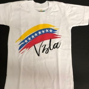 Franelas de Venezuela t shirt for kids